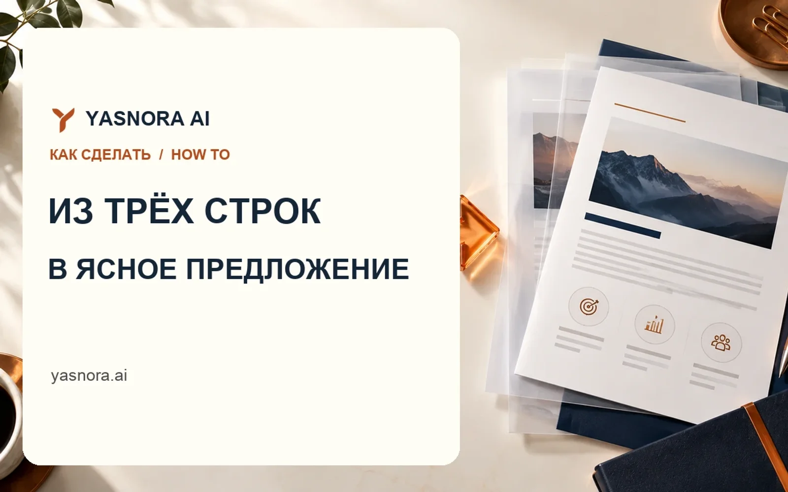 Как превратить короткий бриф клиента в ясное предложение