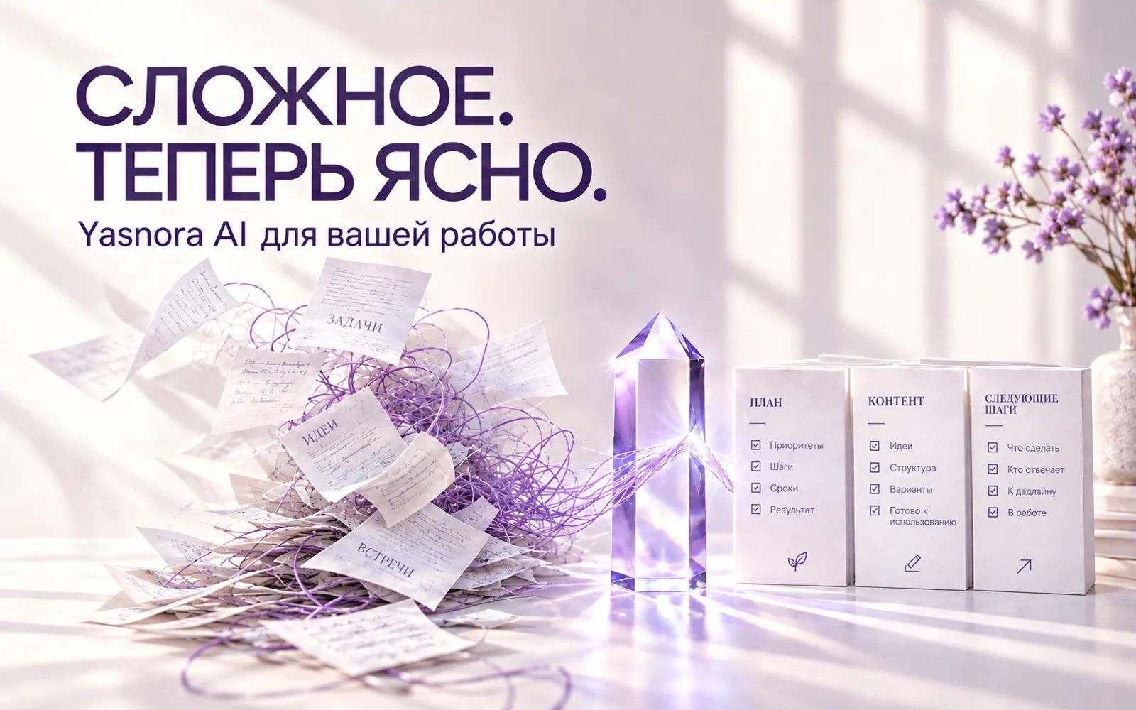 Yasnora AI в ежедневной работе: с какой задачи начать
